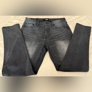 Hollister California Taper Hollister Advanced stretch Men Charcoal Jeans 33x32